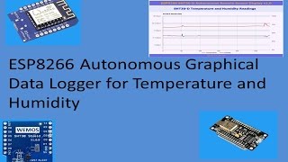 Tech Note 021  ESP8266 Autonomous Graphical Data Logger [upl. by Akemak]