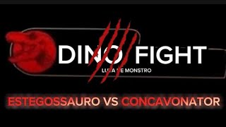 DINO FIGHTS ESTEGOSSAURO VS CONCAVENATOR EP 4 [upl. by Ezra]