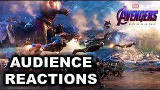 Avengers Endgame INSANE Audience Reactions RePost  IMAX 3D Premiere Spoilers [upl. by Nosraep346]