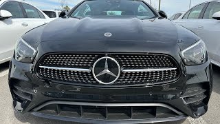 2023 Mercedes E450 Cabriolet Obsidian Black Metallic [upl. by Sharlene]