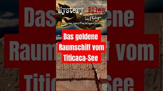 Das goldene Raumschiff vom TiticacaSee und die Außerirdische Orejona aliens [upl. by Merritt648]