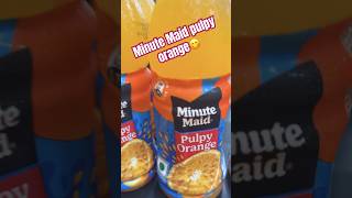 Minute Maid pulpy orange 🍊fresh orange juice dhruvkadel2778 shorts shortsfeed shortsvideo [upl. by Yelsgnik]