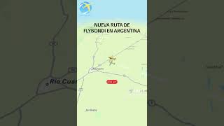 Flybondi inauguró otra nueva ruta en Argentina [upl. by Deerdre]