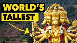 HANUMAN Panchamukhi Statue Worlds Tallest Must visit place around Bangalore  Akshay Joshi Films [upl. by Hewet]