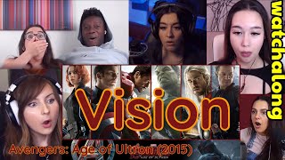 Vision  Avengers Age of Ultron 2015 Realtime Movie Reactions [upl. by Chelsey]