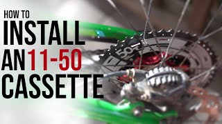 Sunrace 1150 Cassette how to replace  Shimano XT M8000 [upl. by Syman]