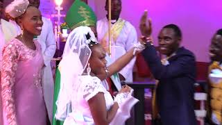 DEACON GITHAE PUTS A RING ON MAUREEN  MAUREEN WEDS MICHAEL  AIPCA GATUNDU CATHEDRAL [upl. by Smada]