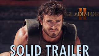 Gladiator 2 Trailer Was Good Until The Rap Song [upl. by Ajnin]