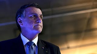 Nach der Wahl in Brasilien Wie reagiert Bolsonaro  AFP [upl. by Llemej486]