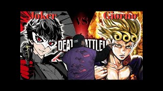 Deathbattle REACTION Joker vs Giorno [upl. by Malda]