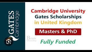 Part 5  Gates Cambridge University Scholarships 202526 in UK Fully Funded scholarship study [upl. by Revolc445]