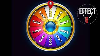 Spinning Prize Wheel Sound Effect  RULETA TABLERO Efecto de sonido  la roue du bonheur Bruitage [upl. by Servais258]