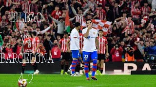 BILBAO VS BARCELONA MATCH HIGHLIGHTS42copadelrey [upl. by Sev]