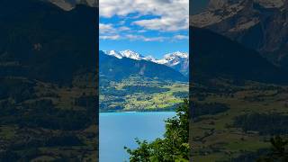 Sigriswil Switzerland ❤️ switzerland travel swissalps lakethun travelblogger nature bridge [upl. by Mcgruter]