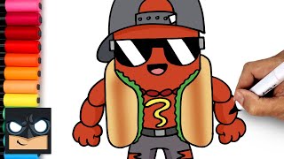 How To Draw The Brat 🌭🌈 Drawing and Coloring Fortnite [upl. by Annam173]