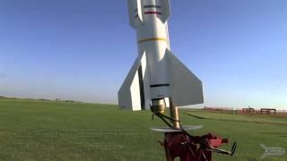 First Aerotech Strong Arm Model Rocket Launch At MAM Field [upl. by Hinckley]