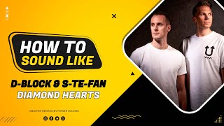 HARDSTYLE TUTORIAL DBlock amp Stefan  Diamond Hearts  ABLETON REMAKE [upl. by Maccarone]