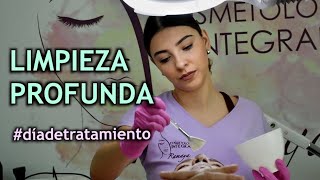 TRATAMIENTO FACIAL PASO A PASO DE LIMPIEZA PROFUNDA  Ximena Ramaya [upl. by Nomad332]