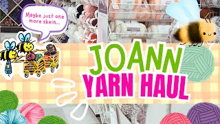 Joann Fabrics Yarn Haul Lets shop for Blanket Yarn [upl. by Wallace426]