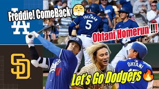 Los Angeles Dodgers vs San Diego Padres Shohei Ohtani vs Yu Darvish Highlights  Lets Go Dodgers [upl. by Ulphia]