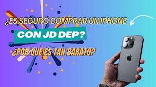 Compré un IPHONE 15 BARATO con JD DEP en Walmart y aún no me recupero de la compra 🤔 Mi opinión [upl. by Anifled]