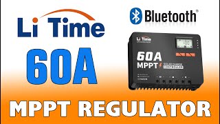 LiTime MPPT 60A  The best Solar Charge Controllers Najlepszy regulator  kontroler MPPT [upl. by Belloir]