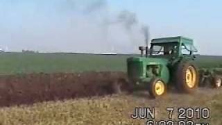 John Deere 80 plowing [upl. by Eemak]