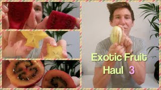 Ich teste EXOTISCHE FRÜCHTE  TEIL 3  😍 Exotische Früchte essen [upl. by Filmer757]