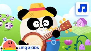 OLD MACDONALD HAD A FARM 👨‍🌾 Disco Version 🪩 Songs for kids  Lingokids [upl. by Aigil]