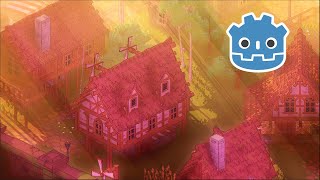 3D Pixel Art Village in Godot 4 [upl. by Caryn]