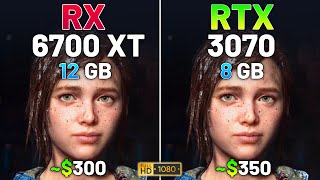 RX 6700 XT vs RTX 3070  Test in 12 Games in 2024 [upl. by Naivat]