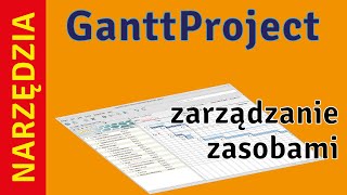 Ganttproject  zarządzanie zasobami [upl. by Nivlac231]