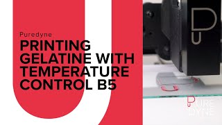 Printing Gelatine With Temperature Control b5 [upl. by Ardnossac]