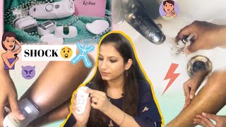 EPILATING SECRETS WHICH NO ONE TOLD YOU😳  Braun Silk Epil 7 Epilator review  Geetika Gia [upl. by Godiva]