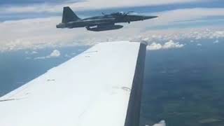 F5 M  air interception over brazilian forest [upl. by Eudosia]