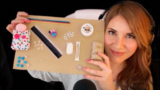 ASMR fidget board ✨ Hand made amp Extra descriptive 27 min long [upl. by Kendry]