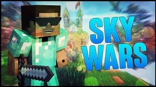 Playing SKYWARS in MINECRAFT with my friend [upl. by Akelam]