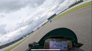 Hockenheim Racetrack Aprilia Tuono V4 1100 Factory [upl. by Odele789]