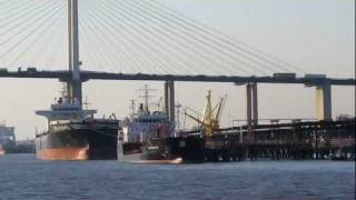 Sailing Under Dartford Bridge Part 1 [upl. by Suoivatco]