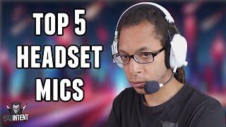 Gaming Headsets Top 5 Best Microphones 2023 [upl. by Ezechiel]