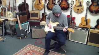 Blonde 1965 Stratocaster Demo at Lark Street Music [upl. by Seagraves348]