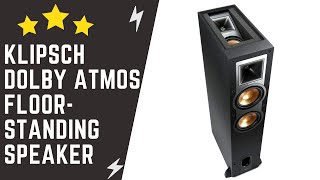 Klipsch R26FA Dolby Atmos Floorstanding Speaker  Each Black Overview [upl. by Aneloj927]