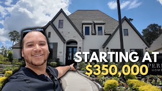 The NEWEST Planned Community In CONROE TX IS CRAZY GOOD  MUST WATCH EVERGREEN VLOG [upl. by Derick]