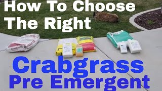 Best pre emergent Crabgrass control with pre emergent herbicide DIY How to choose the right Pre M [upl. by Dranyar]