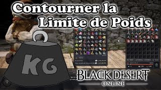 Black Desert  Contourner la Limite de Poids [upl. by Ademla]