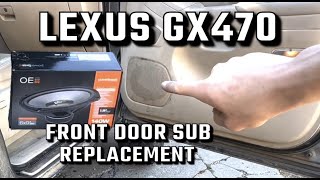 How to Replace Front Door Subs on Lexus GX470 [upl. by Birkett98]