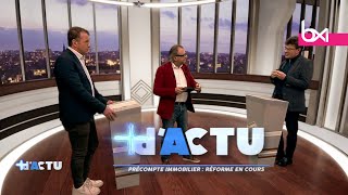 dActu  Précompte immobilier réforme en cours [upl. by Bria332]