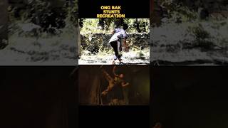 Ong bak cave fight kick recreating shortstonyjaaongbakshortsfeeds [upl. by Ahsinac451]