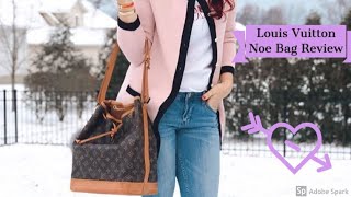 Unearthing The Timeless Louis Vuitton Noe  Mesmerizing Vintage Bag Review [upl. by Mauceri]