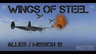 Wings Of Steel  Allies Mission 18  P38 Lightning [upl. by Eustis]